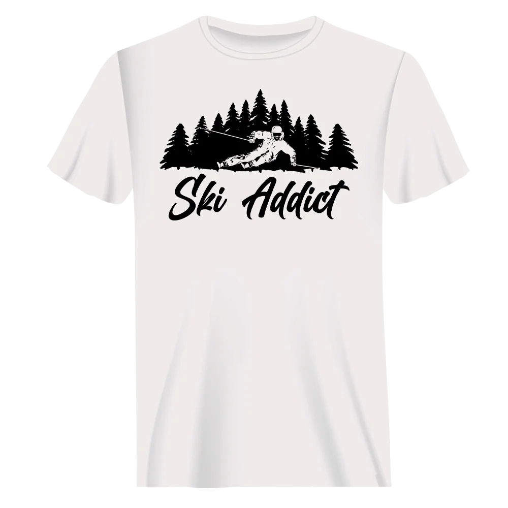 Ski Addict T-Shirt for Men